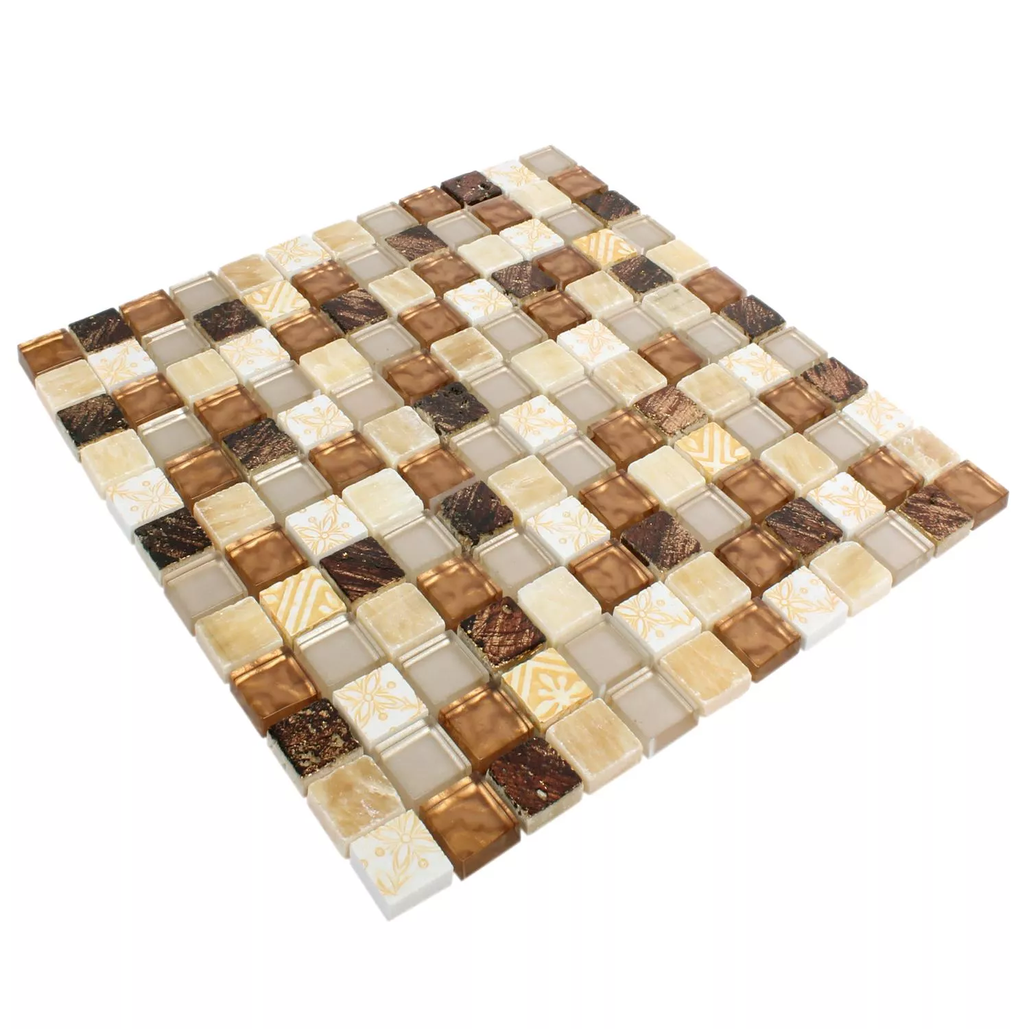 Mosaic Tiles Glass Natural Stone Maya