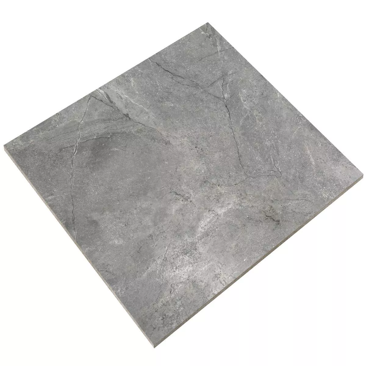 Sample Floor Tiles Pangea Marble Optic Mat Grey 120x120cm