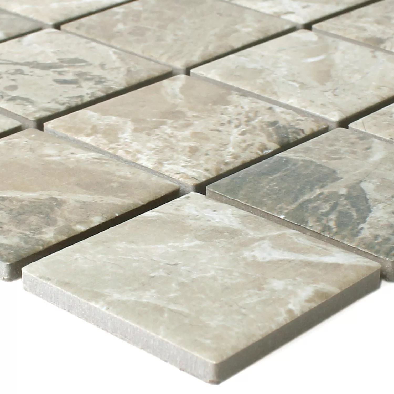 Mosaic Tiles Ceramic Sahara Stone Optic Brown Mosaic Tiles Ceramic Sahara Stone Optic Brown