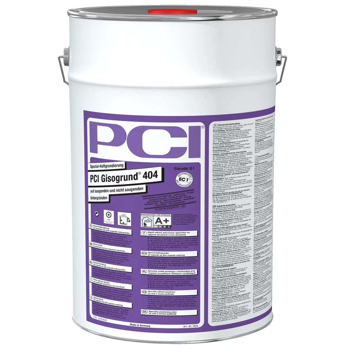 PCI Gisogrund 404 specialvidhäftningsprimer violett 20 liter