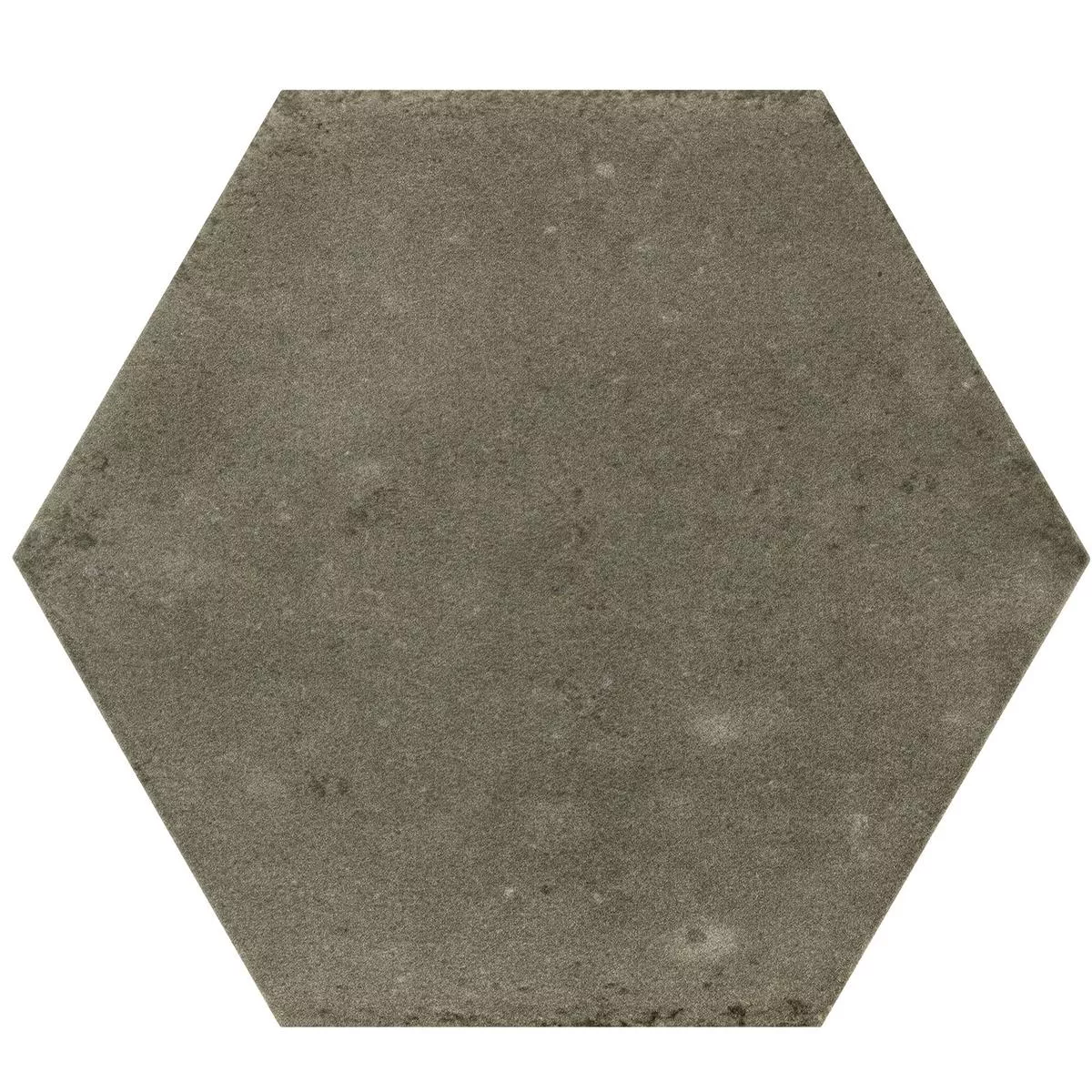 Sample Floor Tiles Arosa Mat Hexagon Braun17,3x15cm