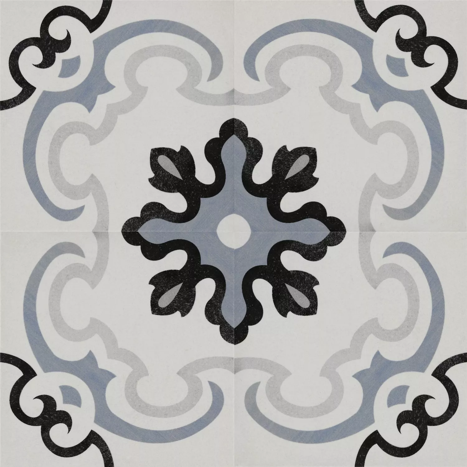 Vzorek Vzhled Cementové Dlaždice Gotik Greco 22,3x22,3cm