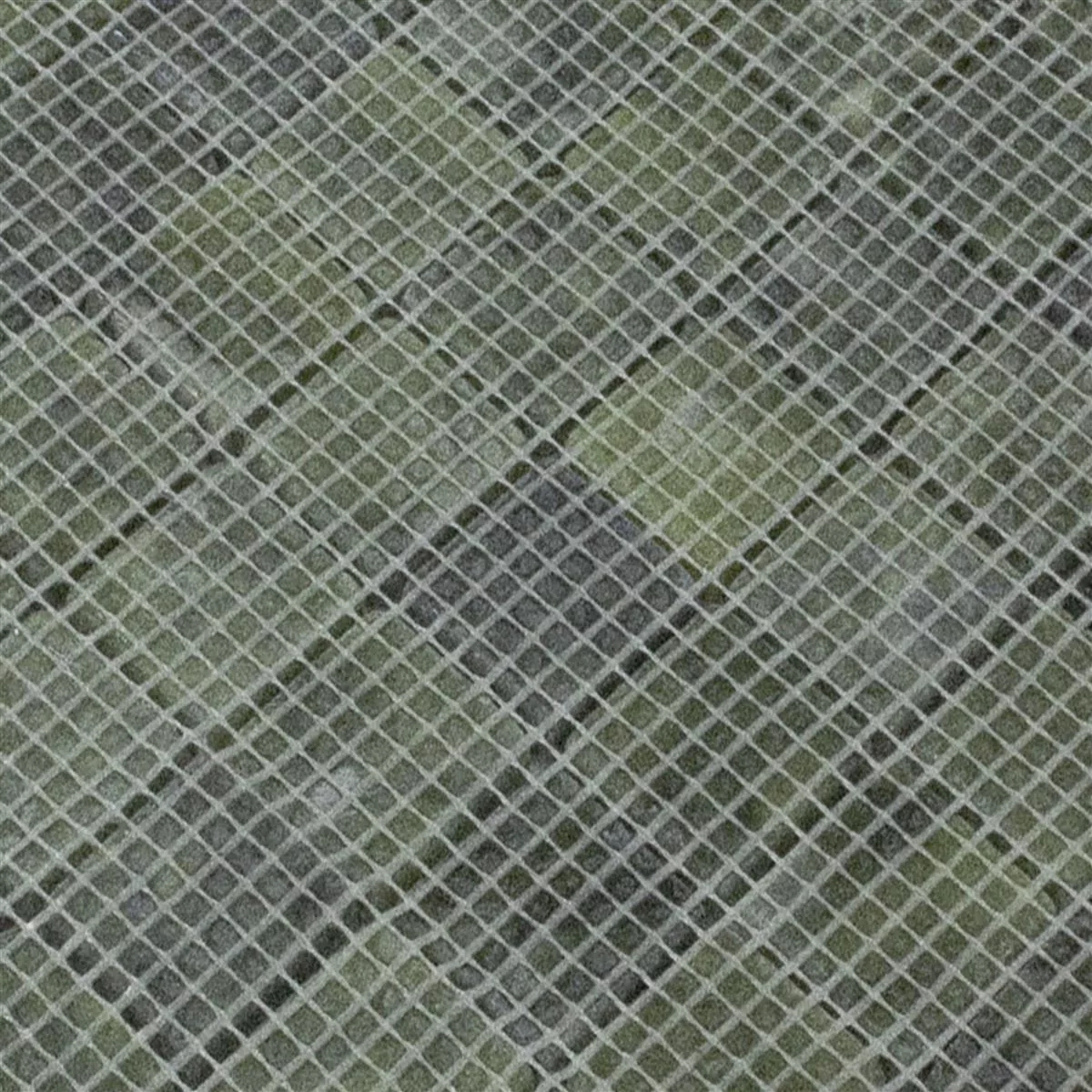 Üveggolyó Természetes Kő Mozaik Csempék Valendria Verde Zöld