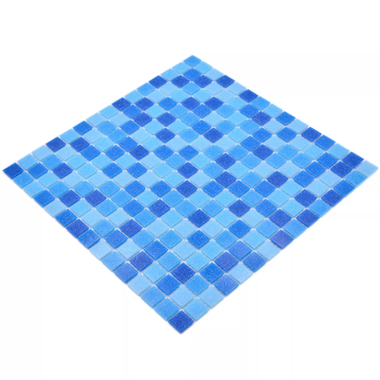 Padrão de Piscina Pool Mosaico North Sea Azul Mix