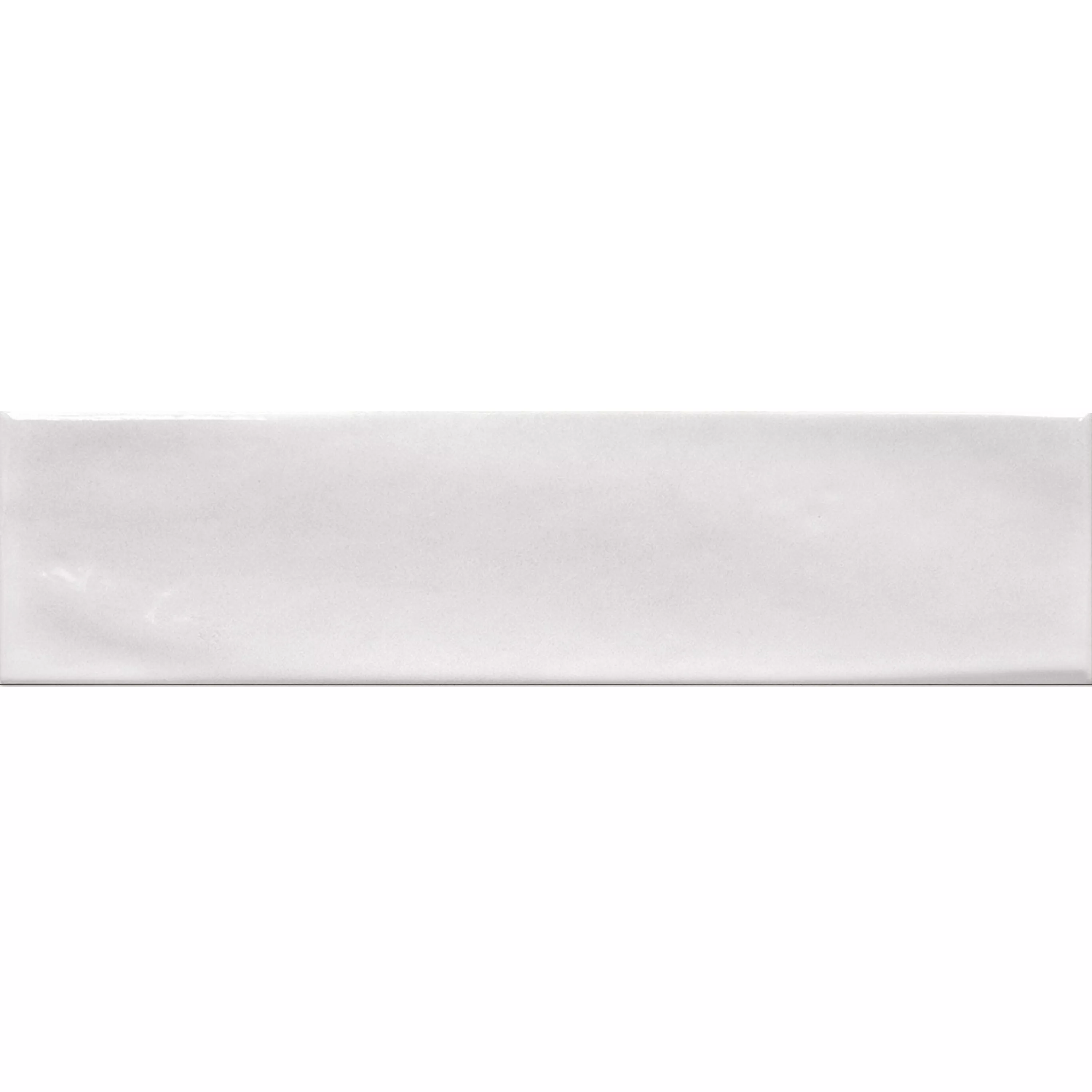 Carrelage Mural Conway Ondulé 7,5x30cm Blanc