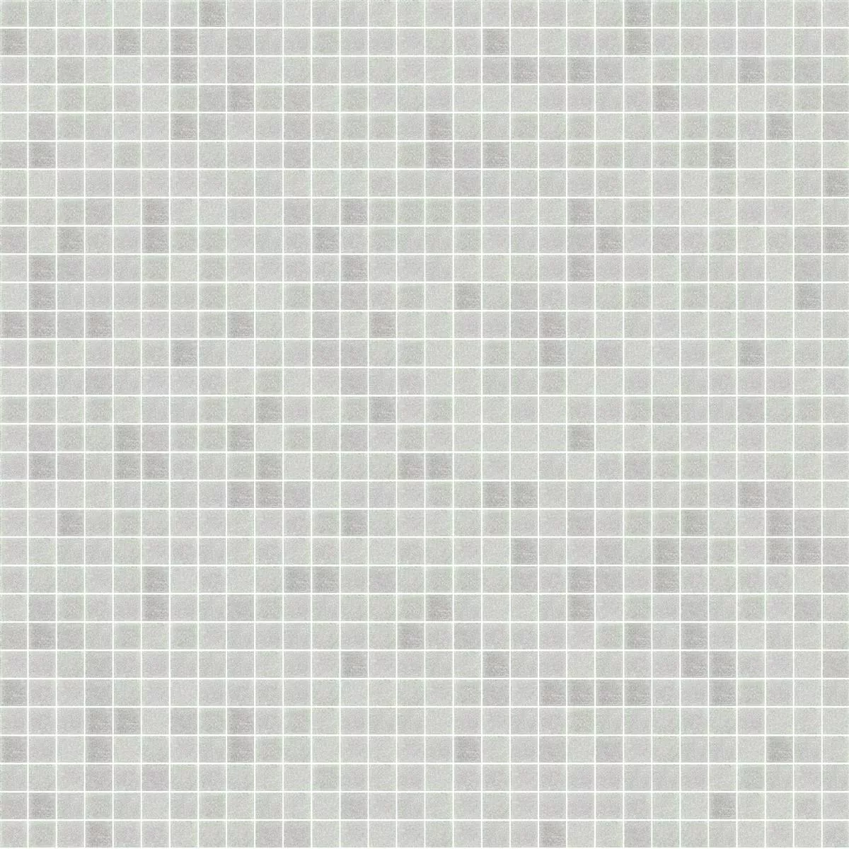 Mosaïque En Verre Tuile Trend-Vi Vitreo 150 Gris Clair 10x10mm