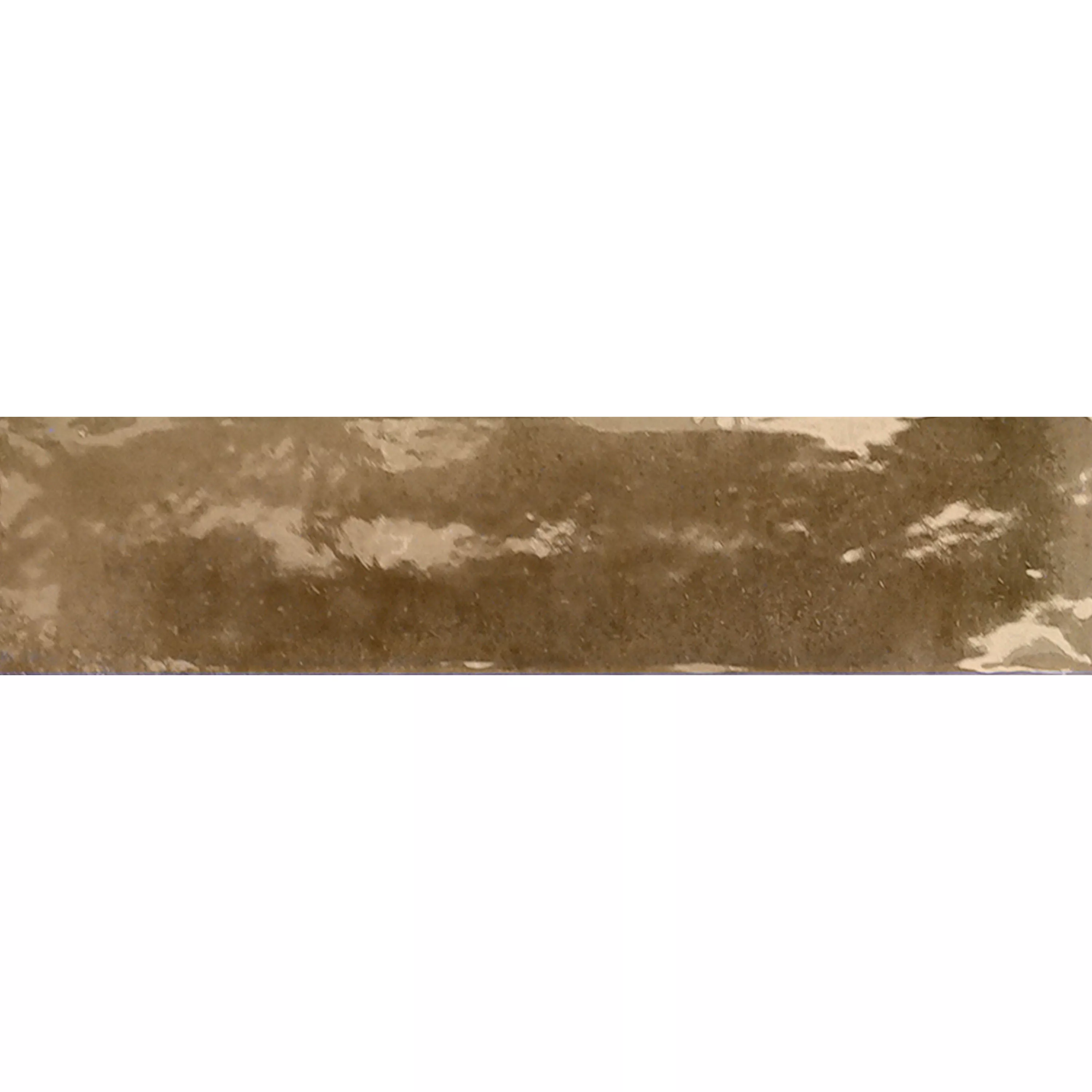 Wall Tiles Laguna Glossy Waved Brown 6x24cm Wall Tiles Laguna Glossy Waved Brown 6x24cm