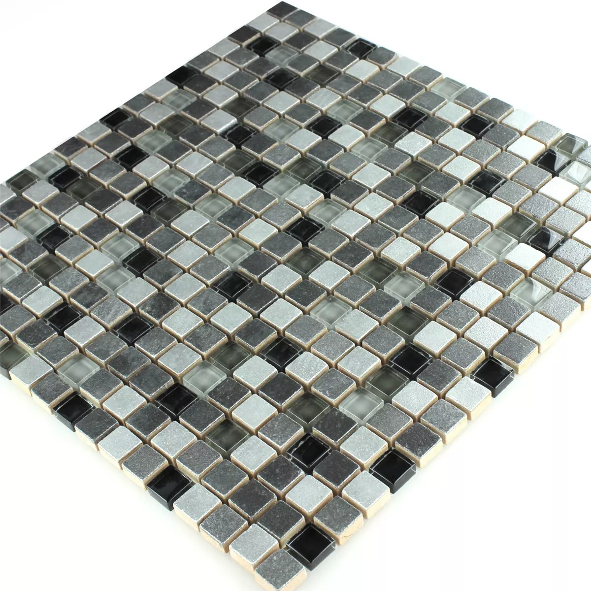 Mosaic Tiles Glass Natural Stone Mix