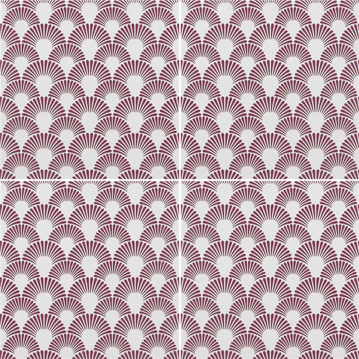 Próbka Płytki Podłogowe Cement Optyka Wildflower Różowy Dekor 18,5x18,5cm 