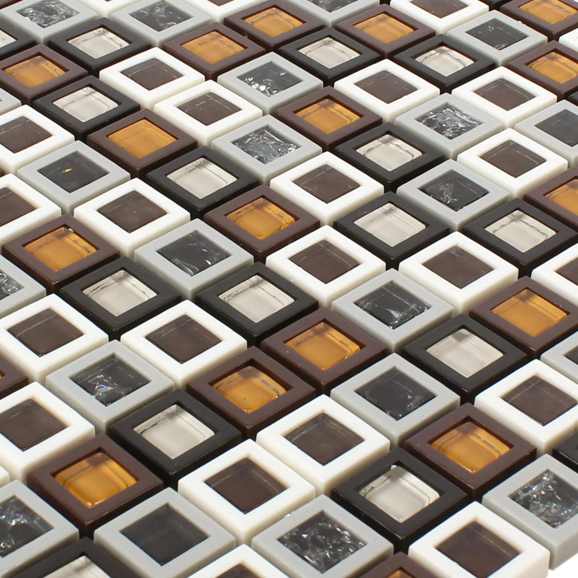 Mønster fra Glass Plast Mosaikk Anatolia Farget
