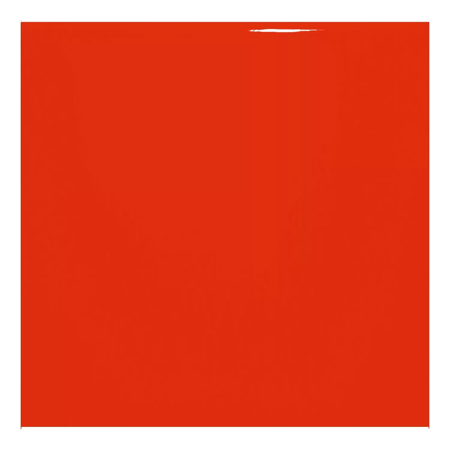 Metro tile Red Glossy 10x10 cm Without Facet Freyburg Rojo