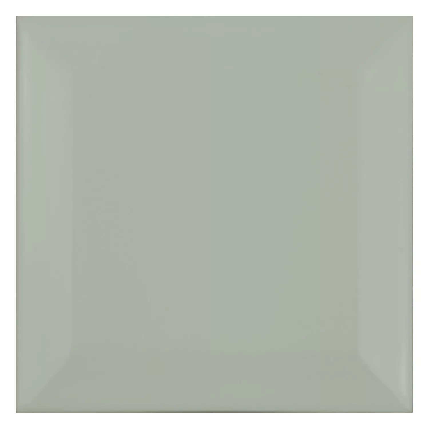 Metro tegel Groen Mat 10x10 cm Met Facet Catarina Sage