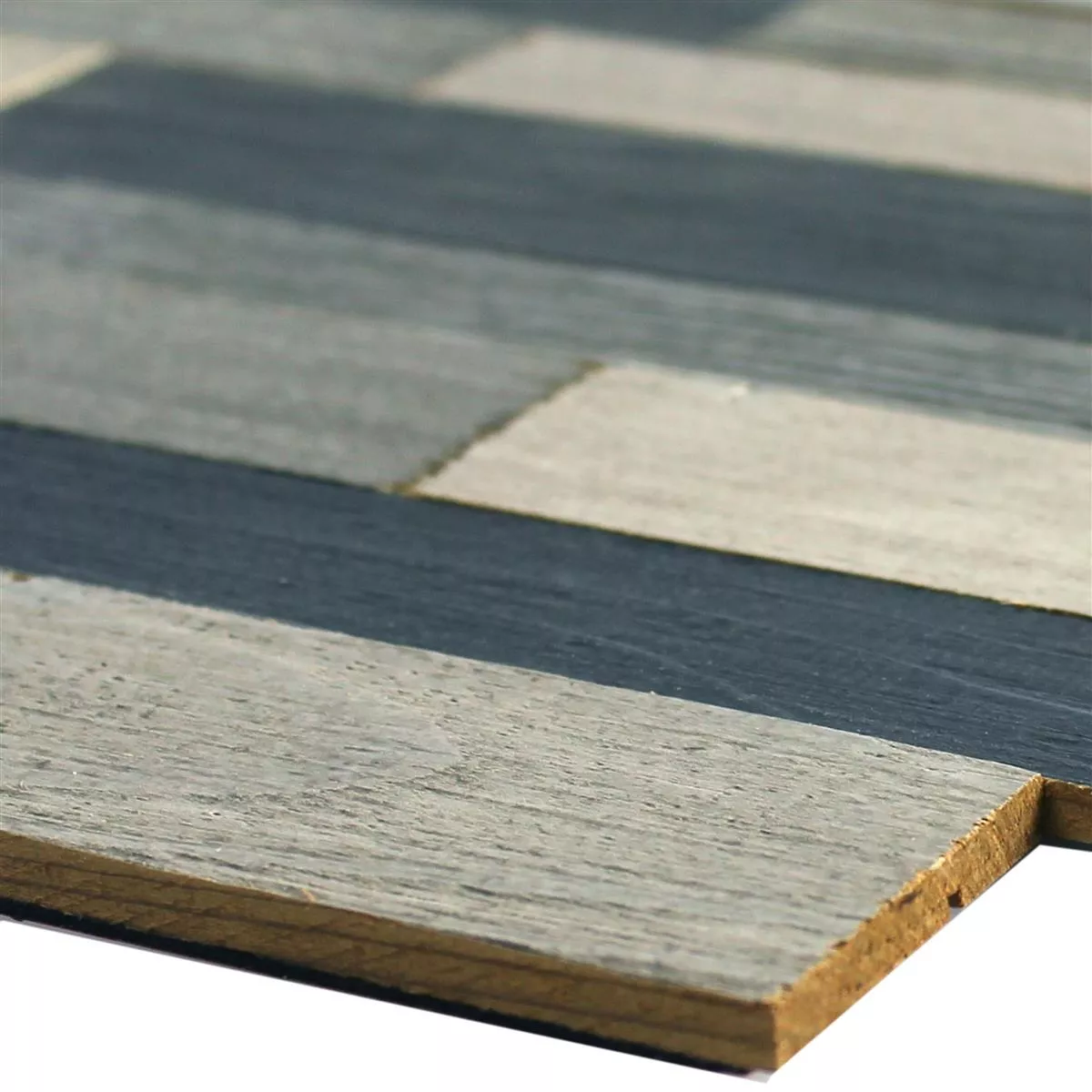Mosaic Tiles Wood Paris Pattern Self Adhesive Grey Mix Mosaic Tiles Wood Paris Pattern Self Adhesive Grey Mix