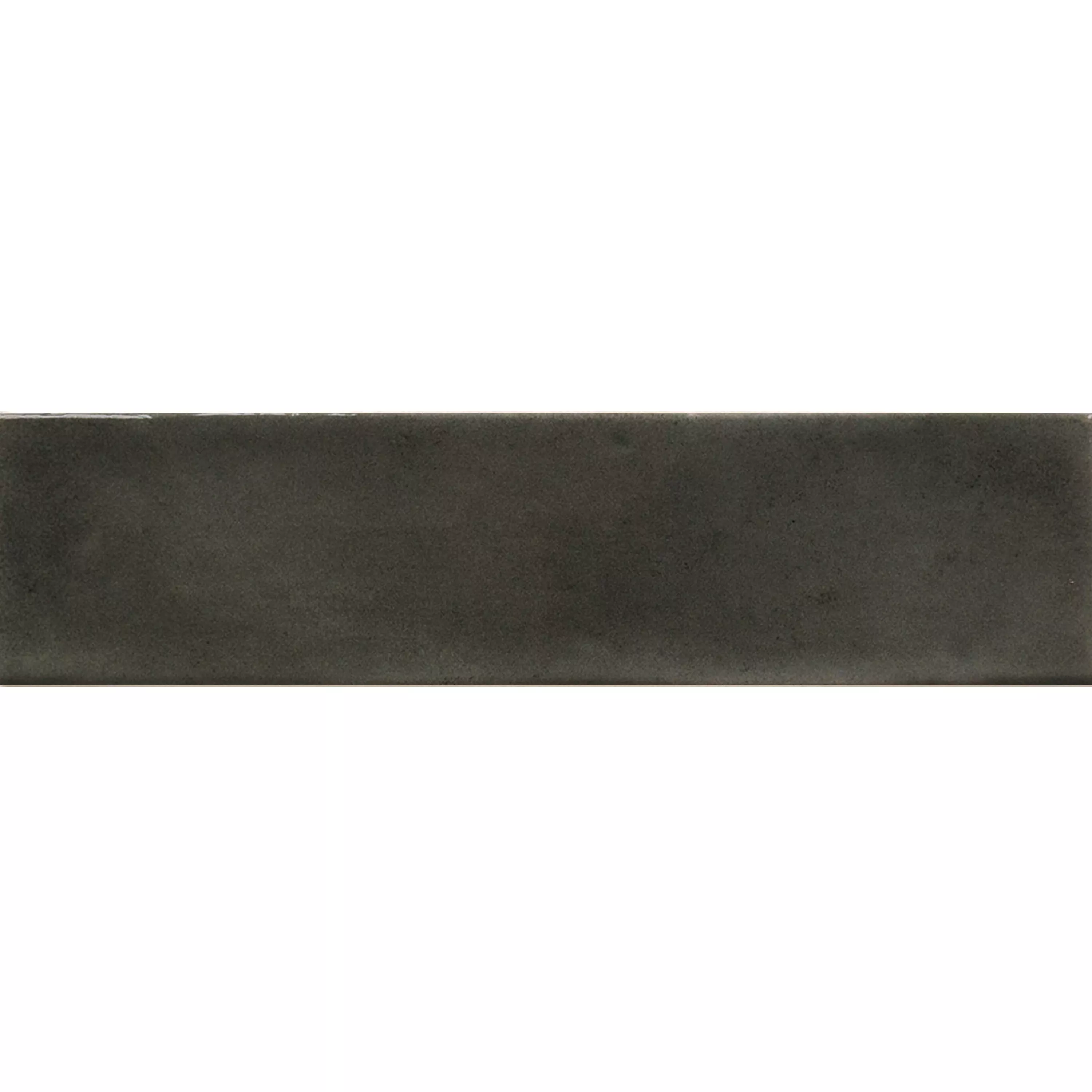 Carrelage Mural Conway Ondulé 7,5x30cm Noir