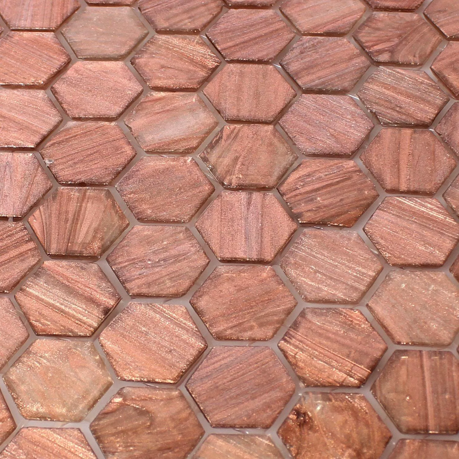Plăci De Mozaic Trend-Vi Sticlă Hexagonal 222