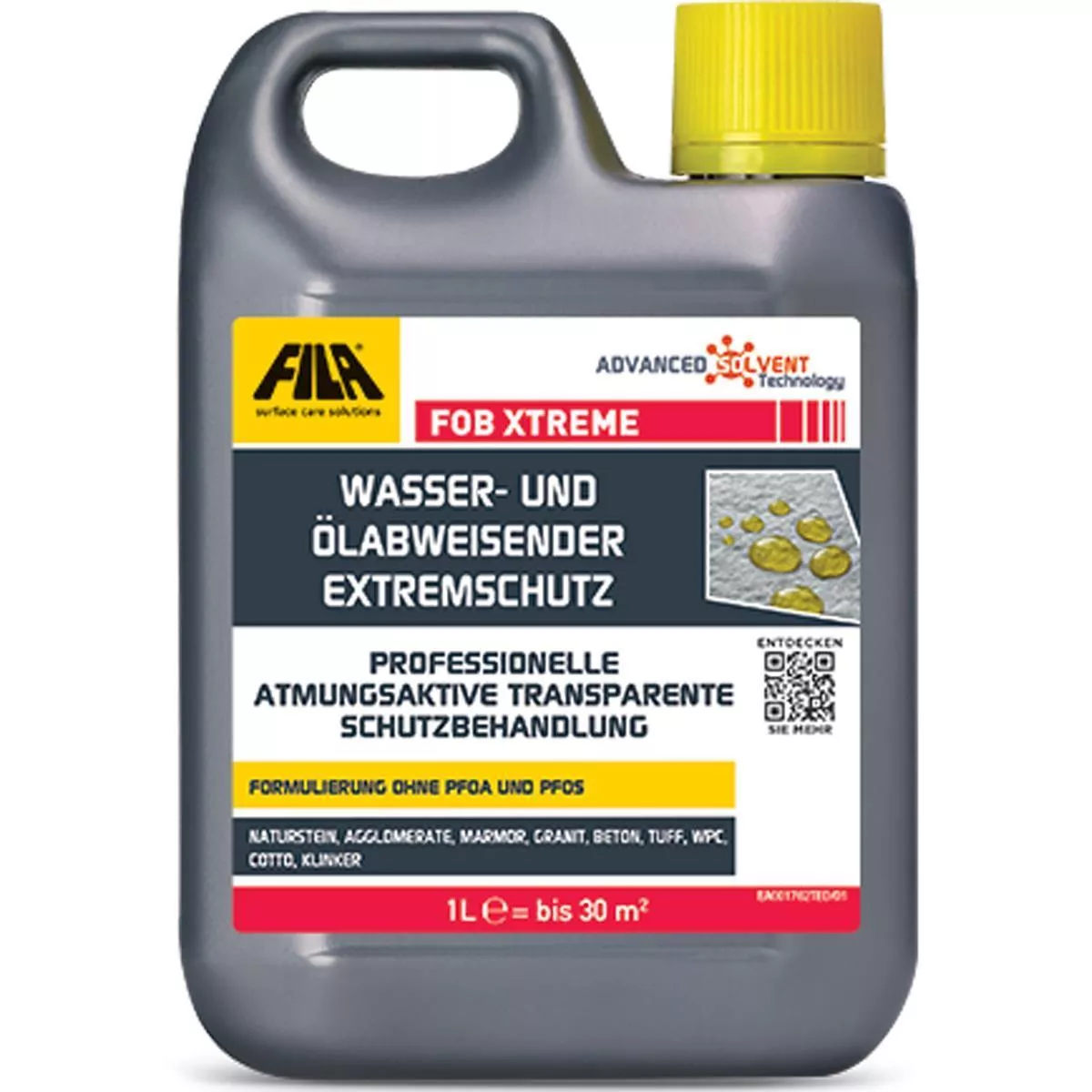 Fila FOB XTREME vann- og oljeavvisende ekstrem beskyttelse 5 L Fila FOB XTREME vann- og oljeavvisende ekstrem beskyttelse 5 L