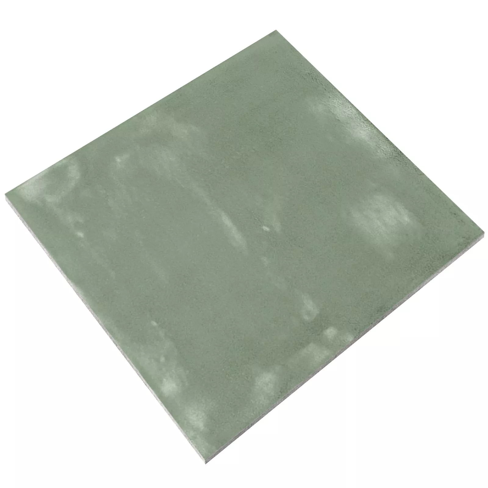 Vzorek Nástěnné Obklady Marbella Zvlněné 15x15cm Zelená