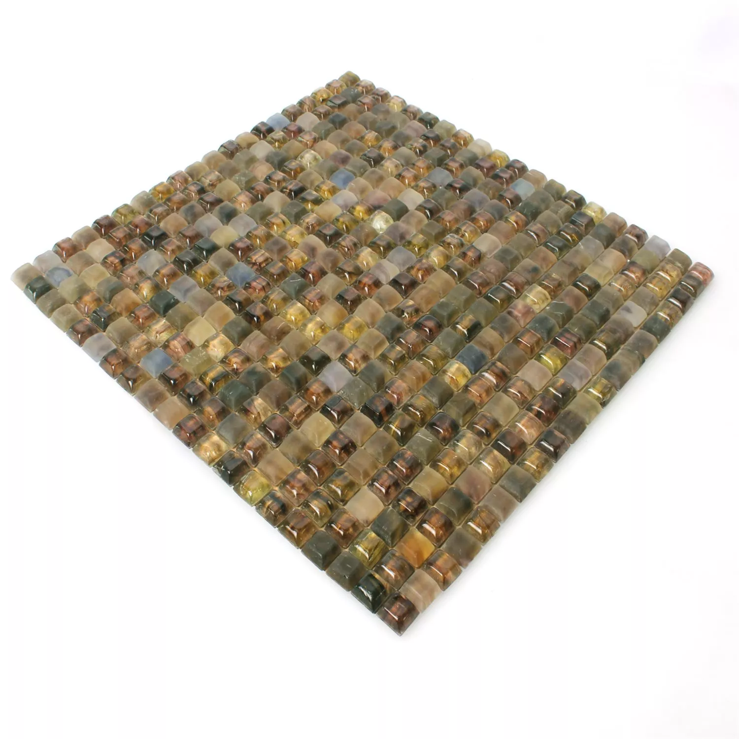 Üveg Medence Pool Mozaik Csempe Pergamon Barna
