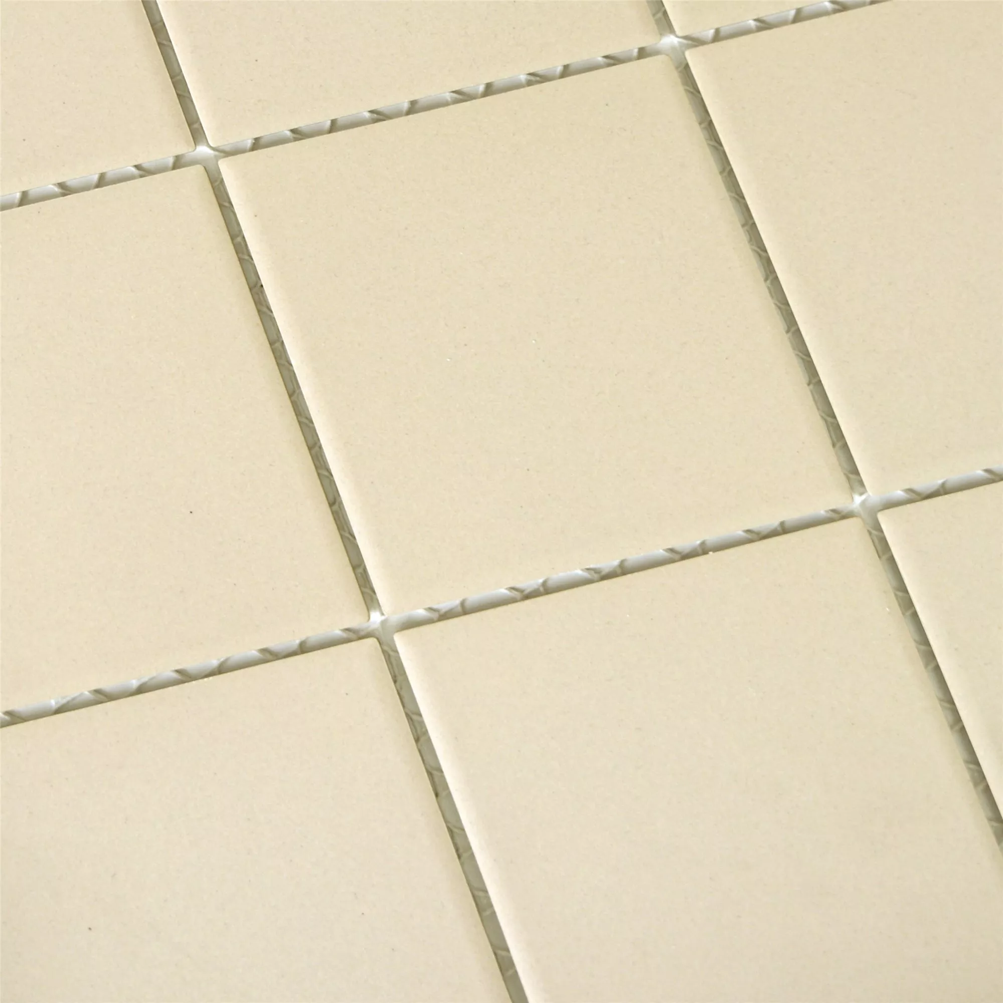 Ceramic Mosaic Miranda Non-Slip Light Beige Unglazed Q97