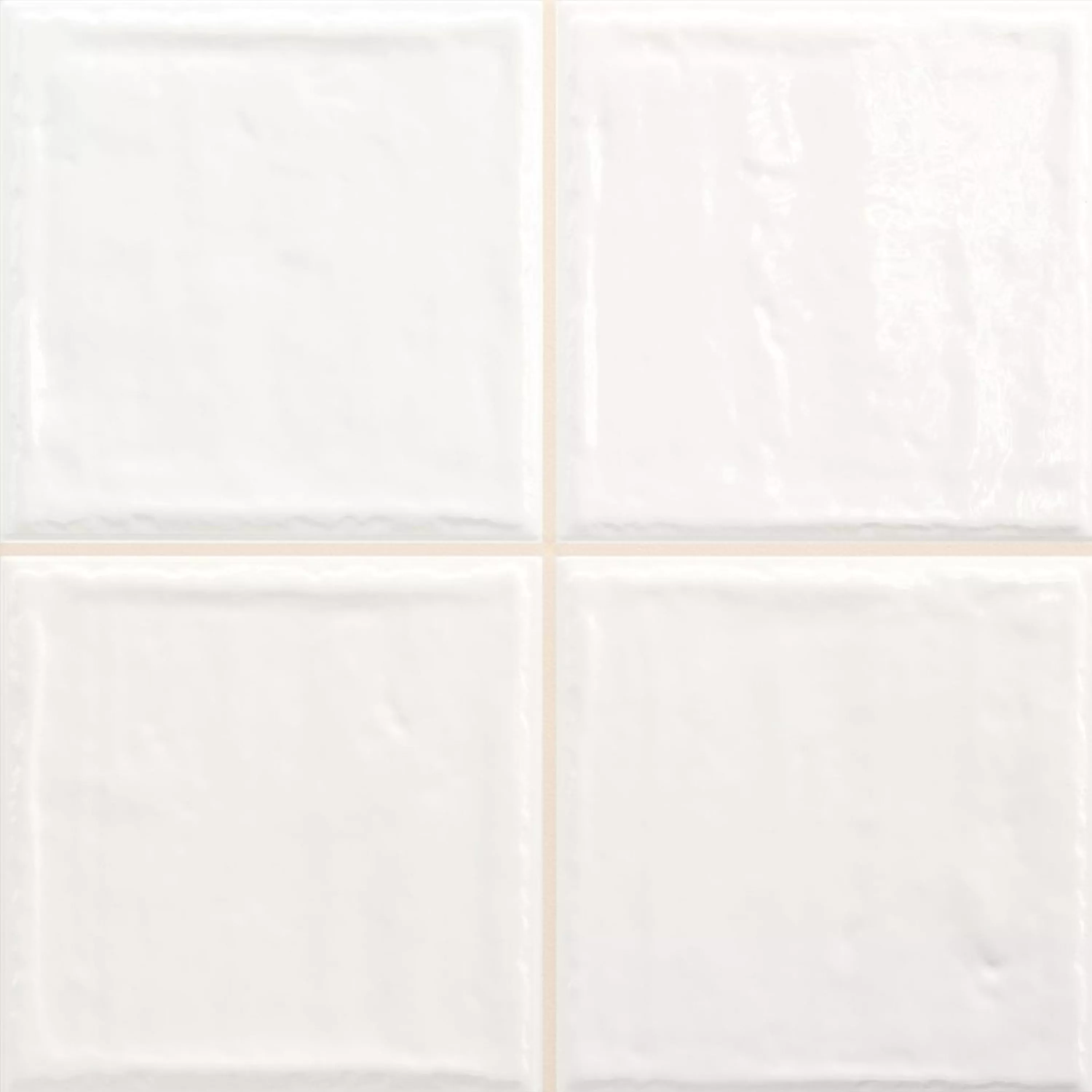 Wall Tiles Verbania Glossy Waved Blanc 20x20cm