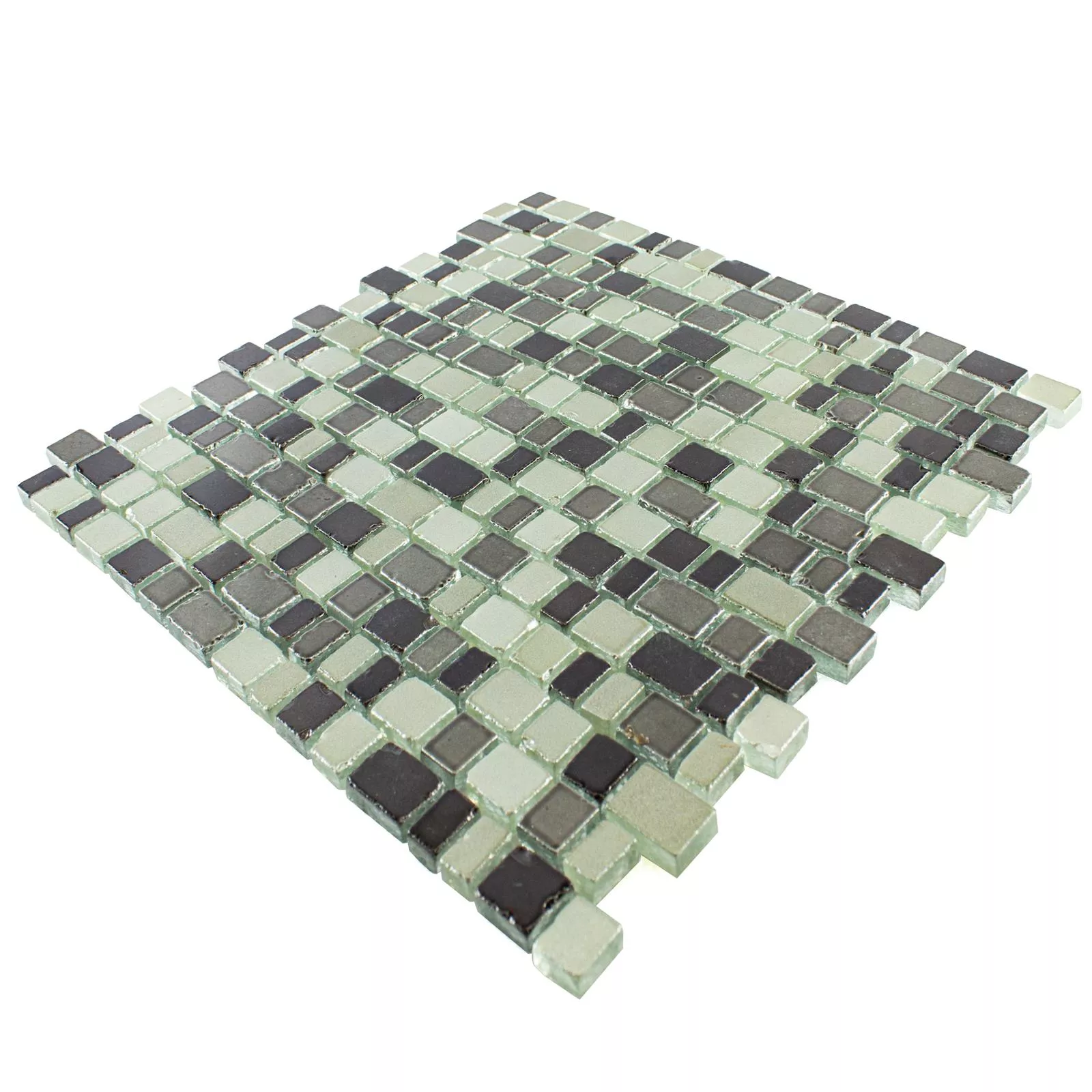 Verre Mosaïque Carrelage Economy Gris Argent