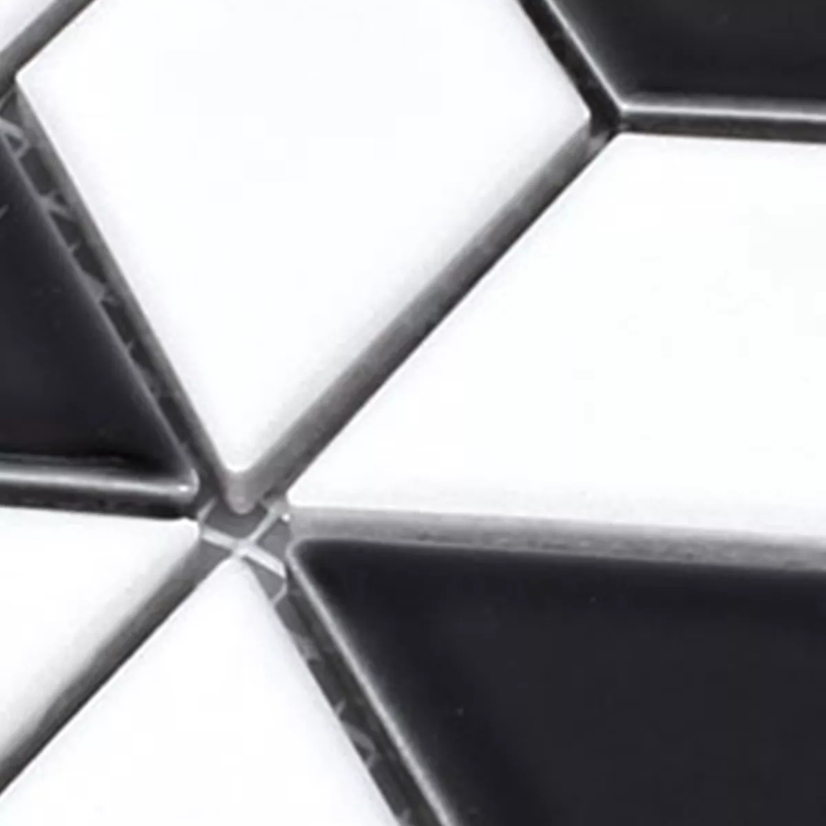 Vzorek Keramická Mozaika Kosmos 3D Kostky Lesklá