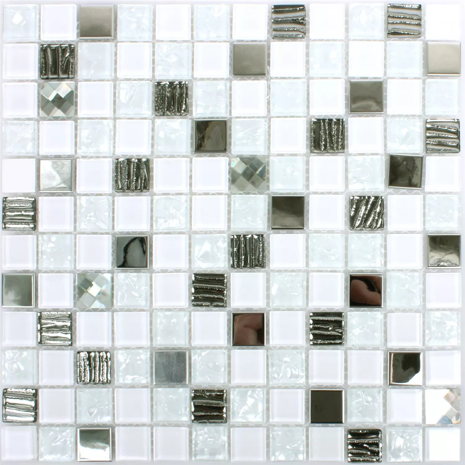 Mosaik Admont Vit Diamant Quadrat