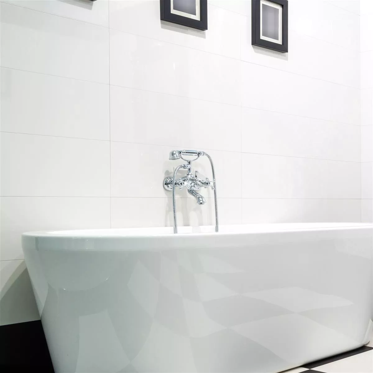 Wall Tiles Whitehorse Rectified 30x60cm Glossy