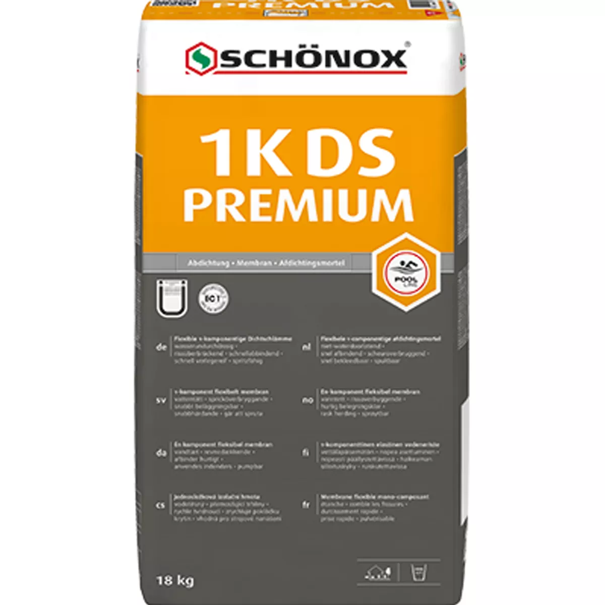 Schönox 1K-DS PREMIUM - sealing slurry / sealing (18Kg)