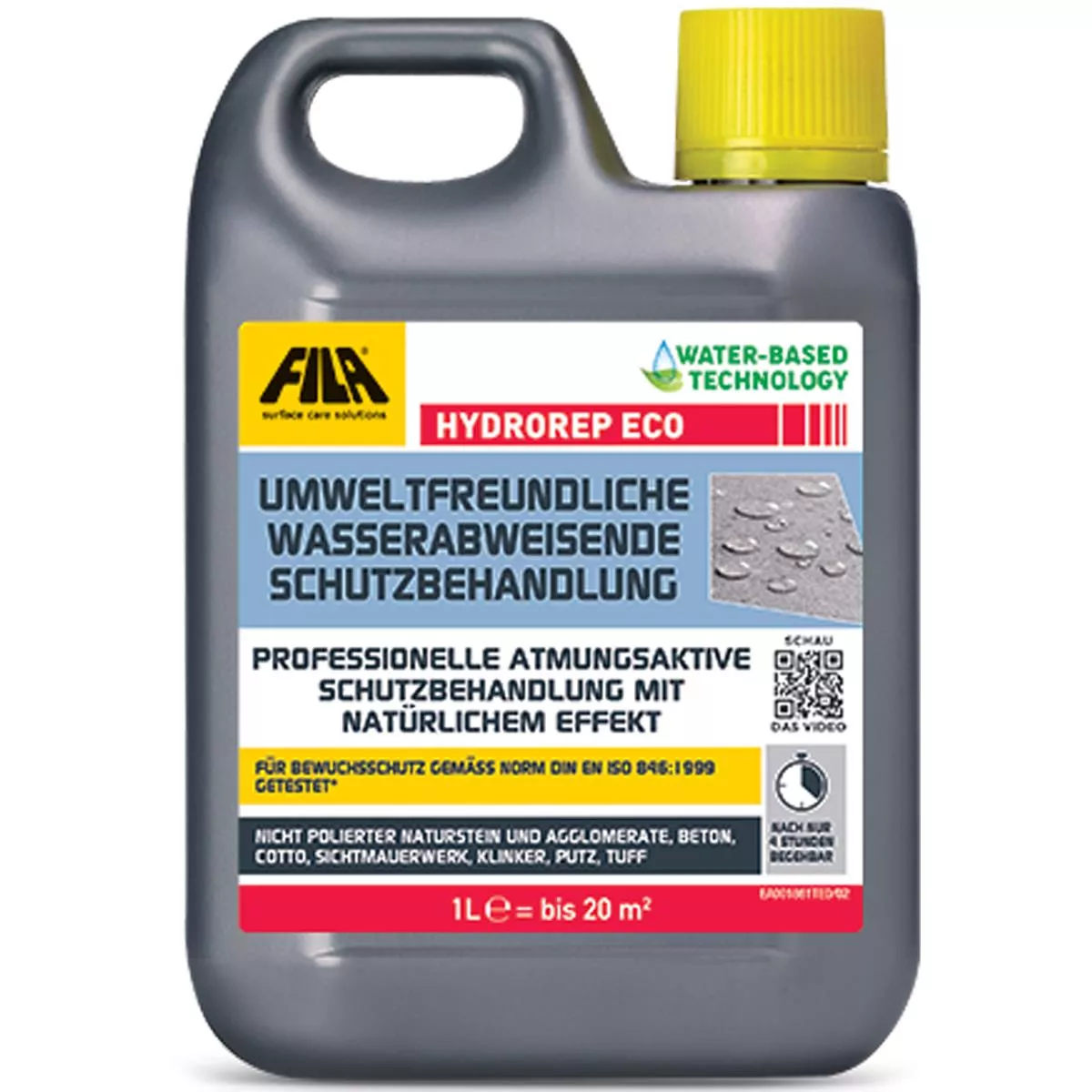 Fila HYDROREP ECO Vannavvisende beskyttelsesbehandling 5 liter Fila HYDROREP ECO Vannavvisende beskyttelsesbehandling 5 liter