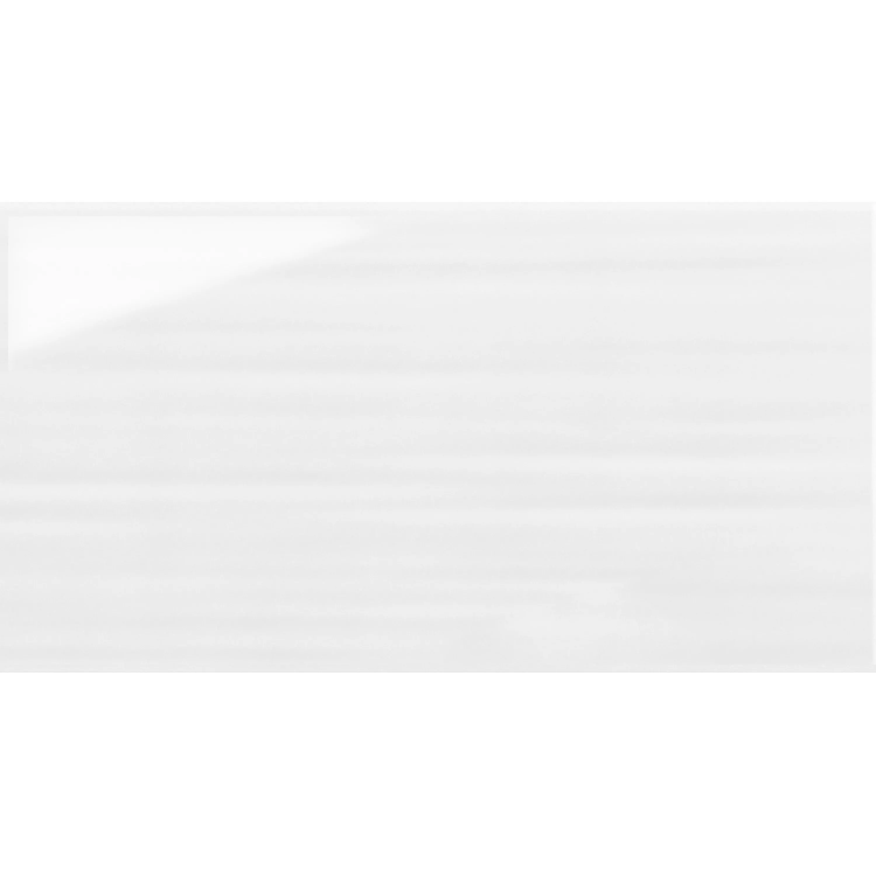Kuvio Seinä Tiilet Richard Aalto 30x60cm Valkoinen Kimaltelevaa