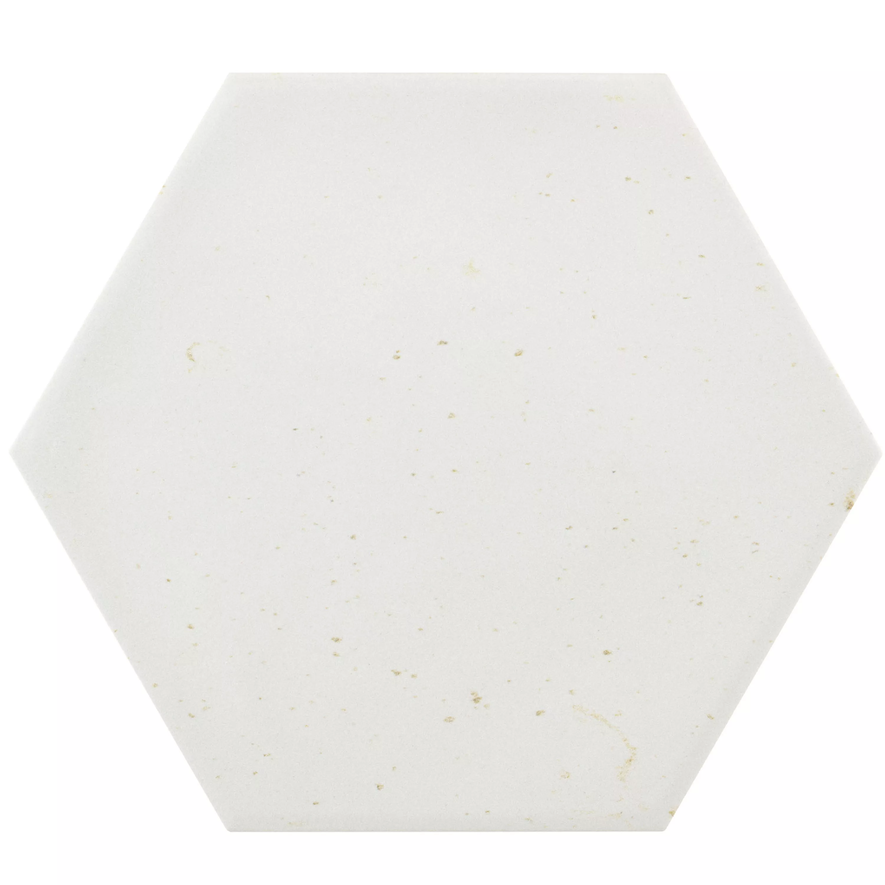 Плочки За Под Arosa Матирано Шестоъгълник Бяло 17,3x15cm Плочки За Под Arosa Матирано Шестоъгълник Бяло 17,3x15cm