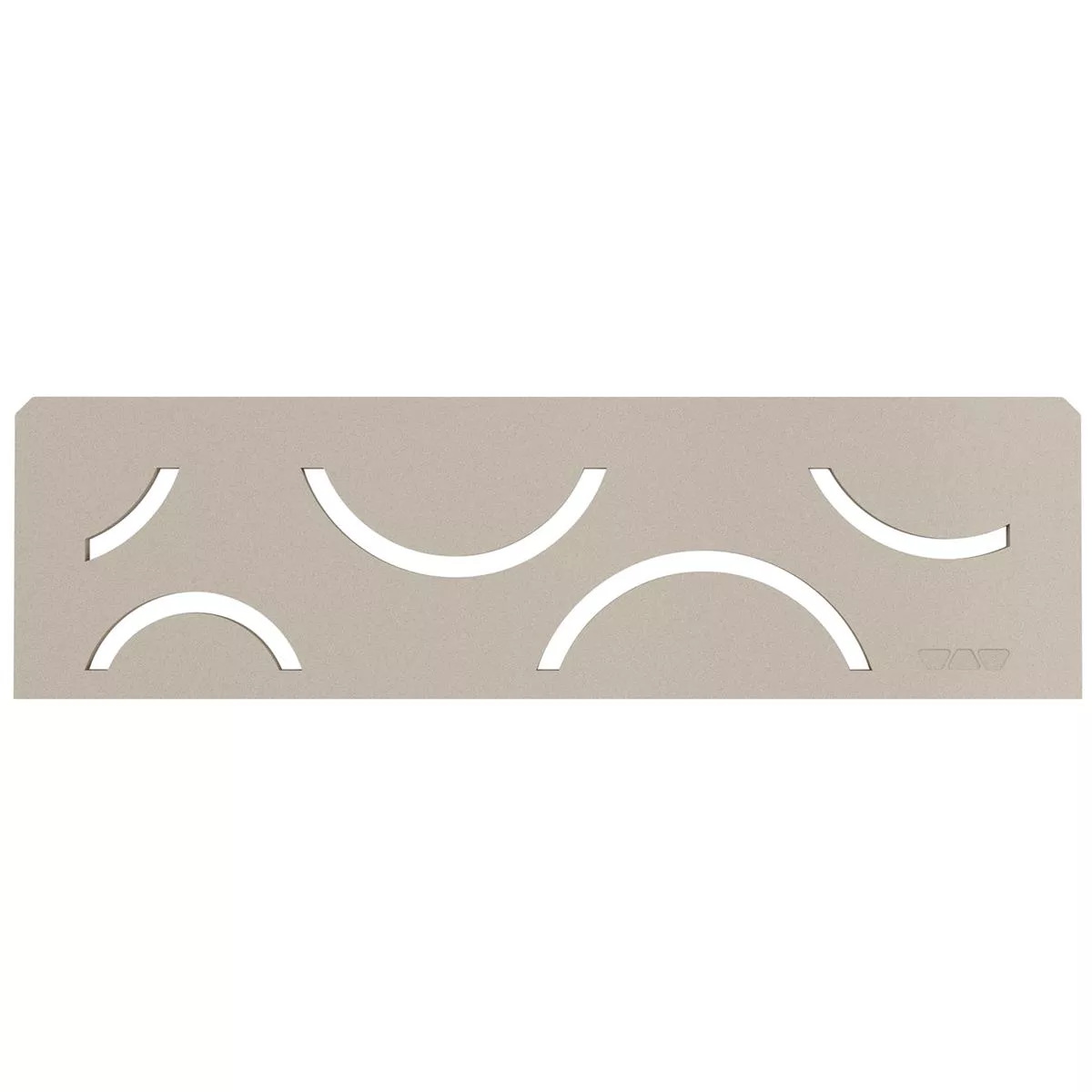 Niche wall shelf Schlüter rectangle 30x8.7cm Curve Cream Niche wall shelf Schlüter rectangle 30x8.7cm Curve Cream