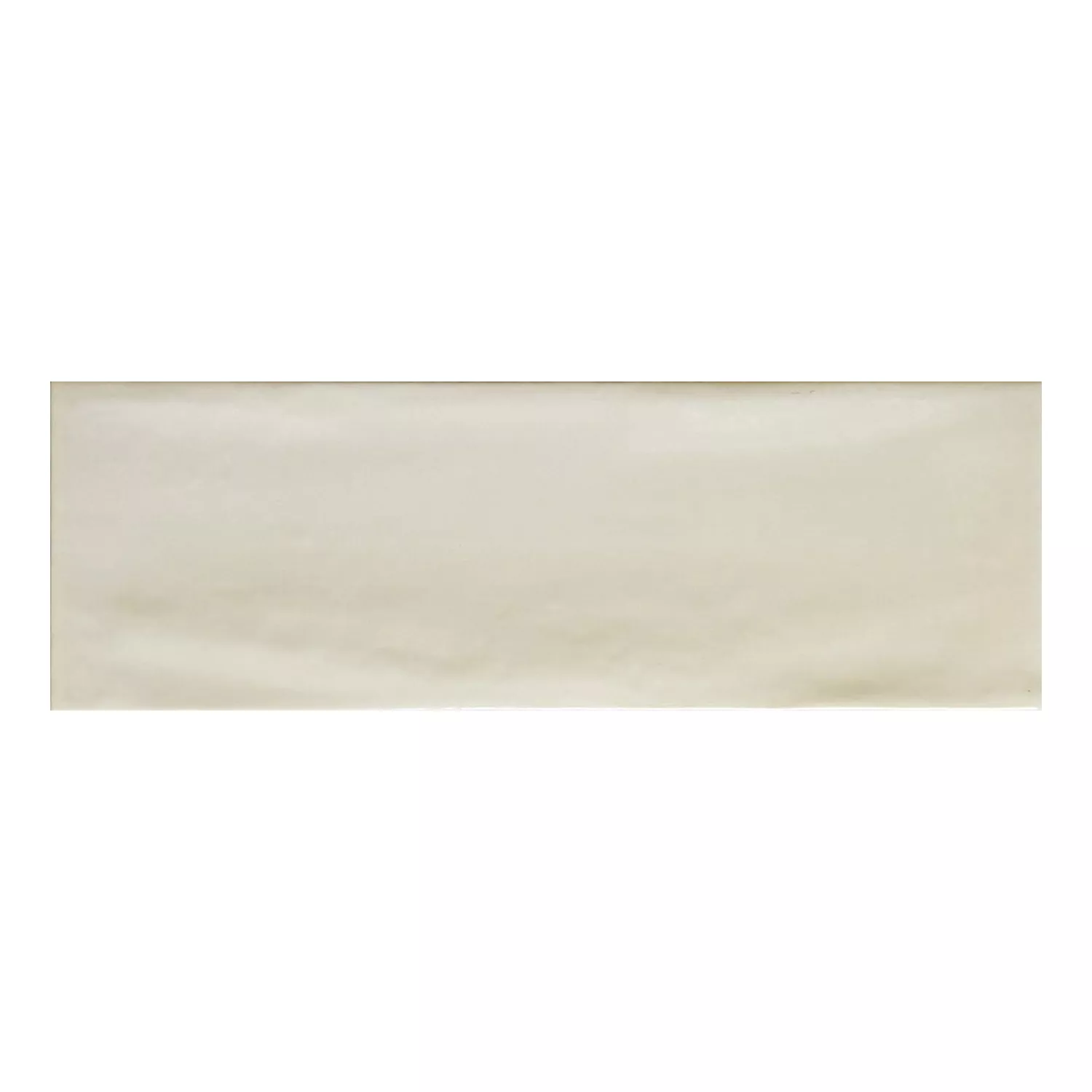 Topkapi Beige Glossy Rustic 10x30 cm Crema