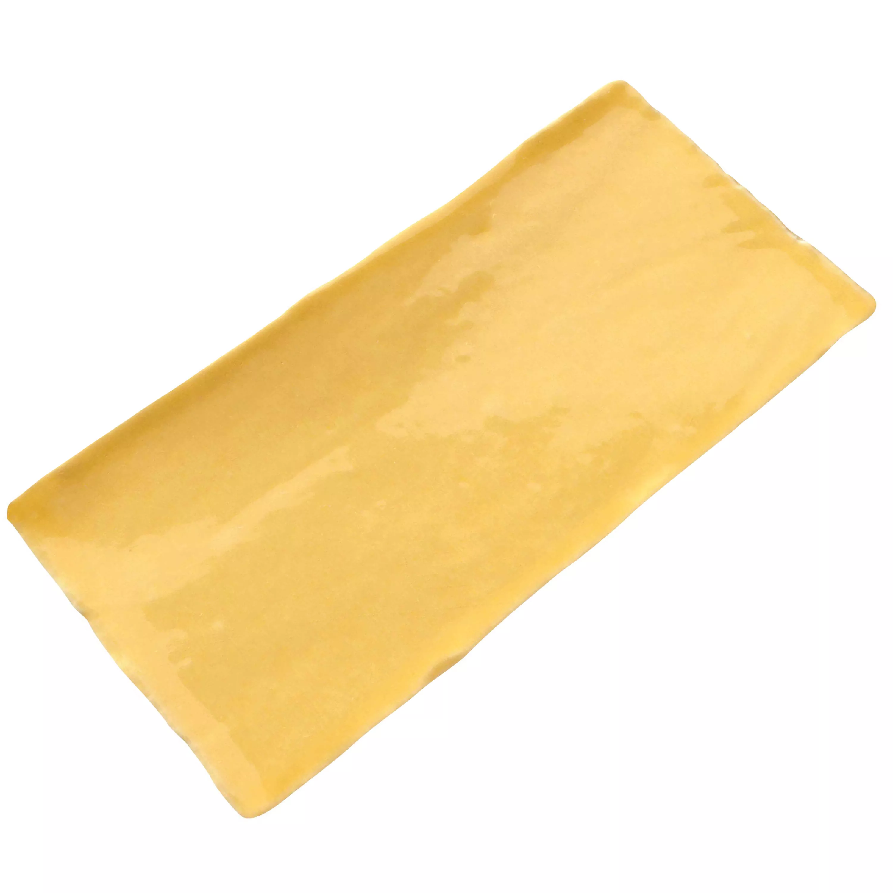 Próbka Płytki Ścienne Algier Wykonane Ręcznie 7,5x15cm Żółty