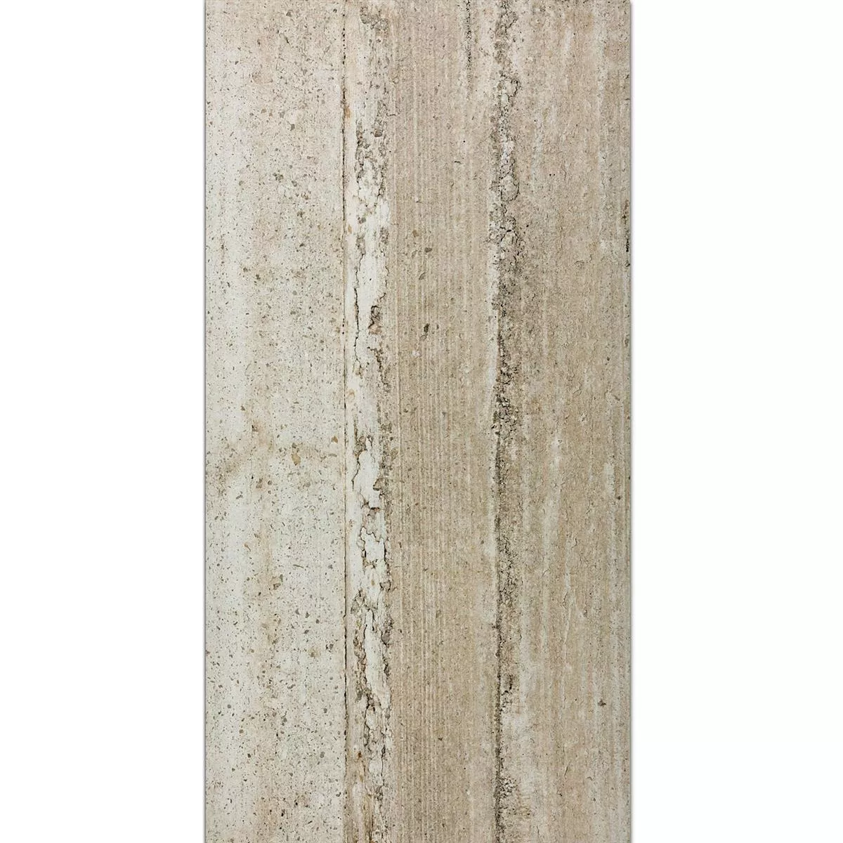 Podlahové Dlaždice Cementový Vzhled Sambuco Bílá 30x90cm