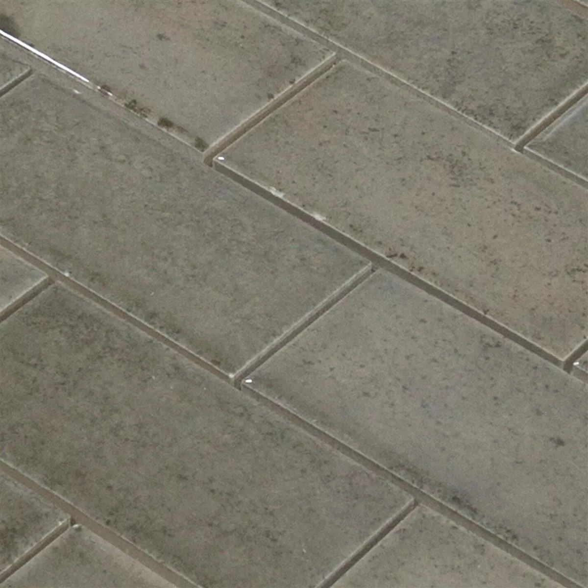 Fazekasság Mozaik Csempe Eldertown Brick Szürke