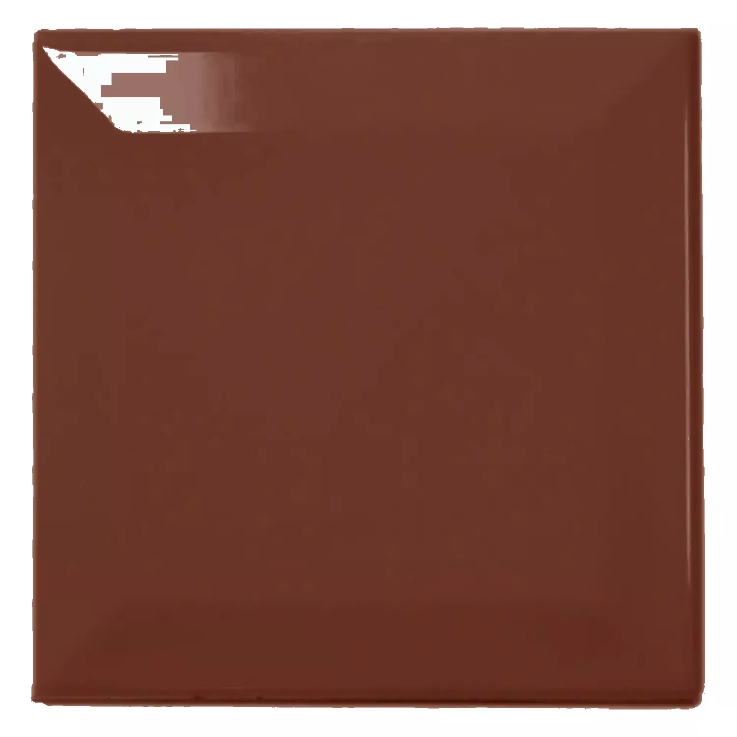 Metro pločica Smeđa Sjajne 10x10 cm Faceta Catarina Marron