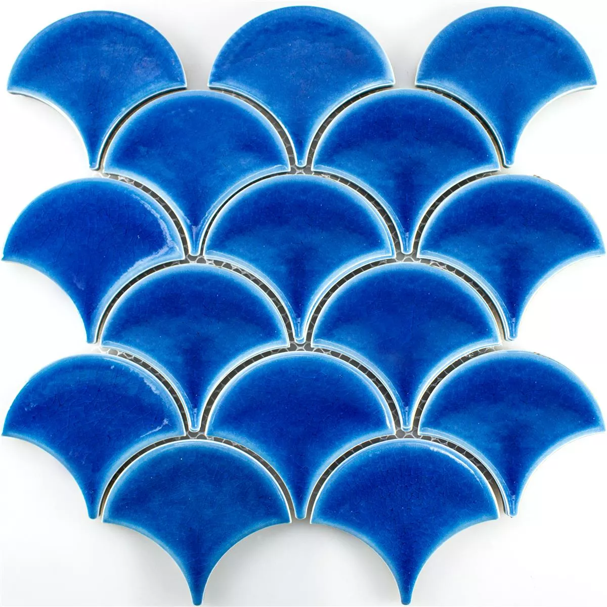 Campione Ceramica Mosaico Newark Blu
