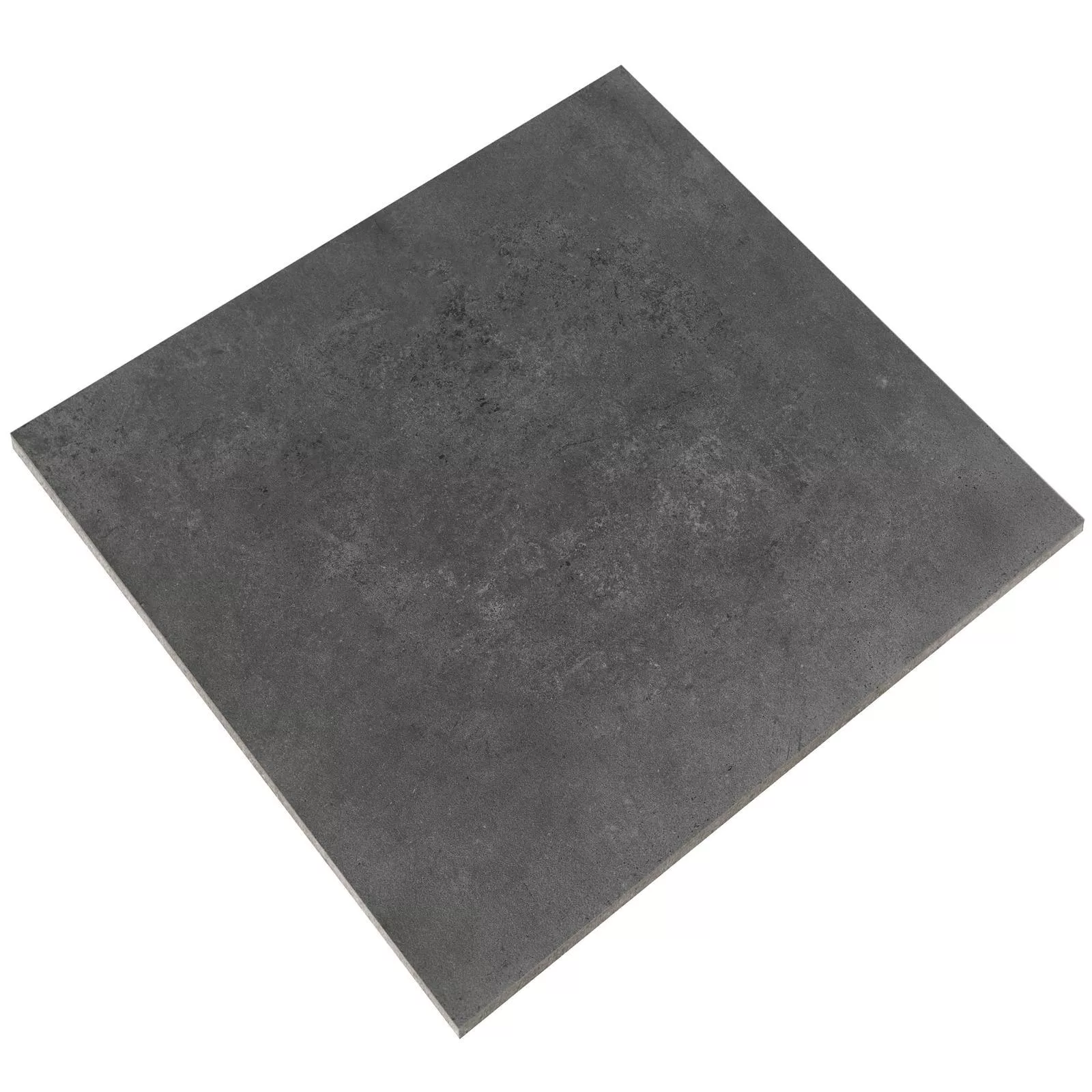Podlahové Dlaždice Cementový Vzhled Nepal Slim Tmavě Šedá 100x100cm