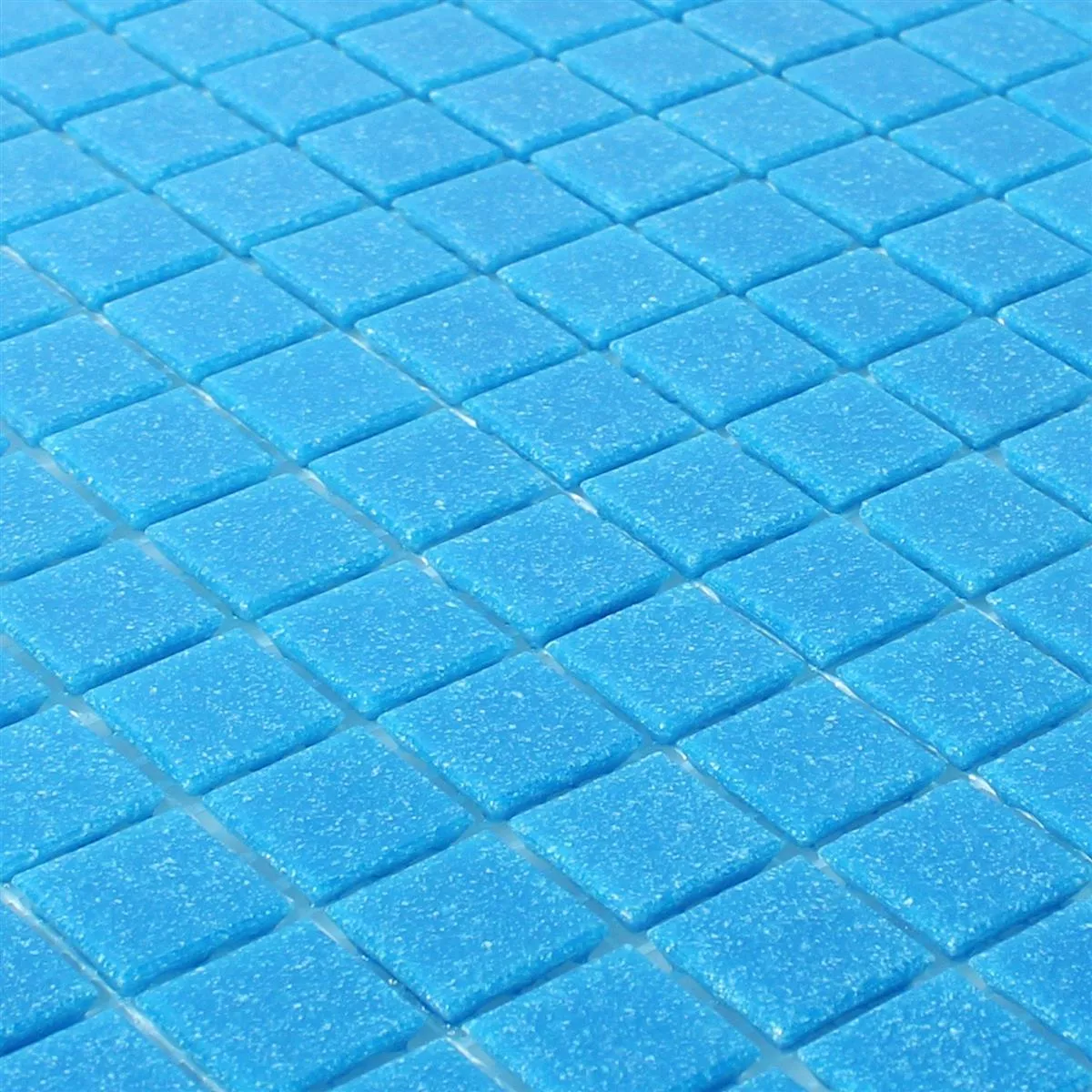 Sample Glasmozaïek Tegels Potsdam Blauw