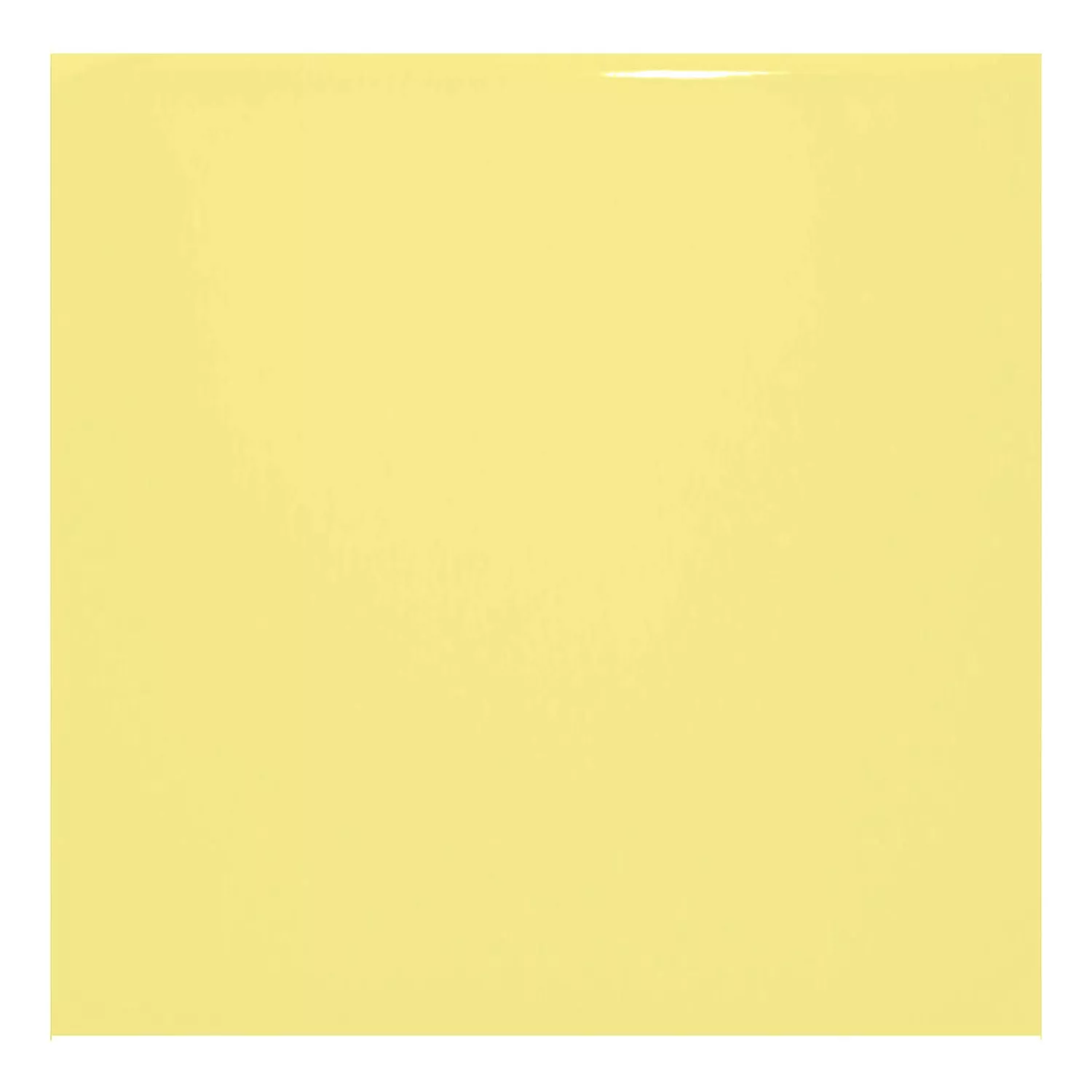 Metro tile Yellow Glossy 10x10 cm Without Facet Freyburg Amarillo