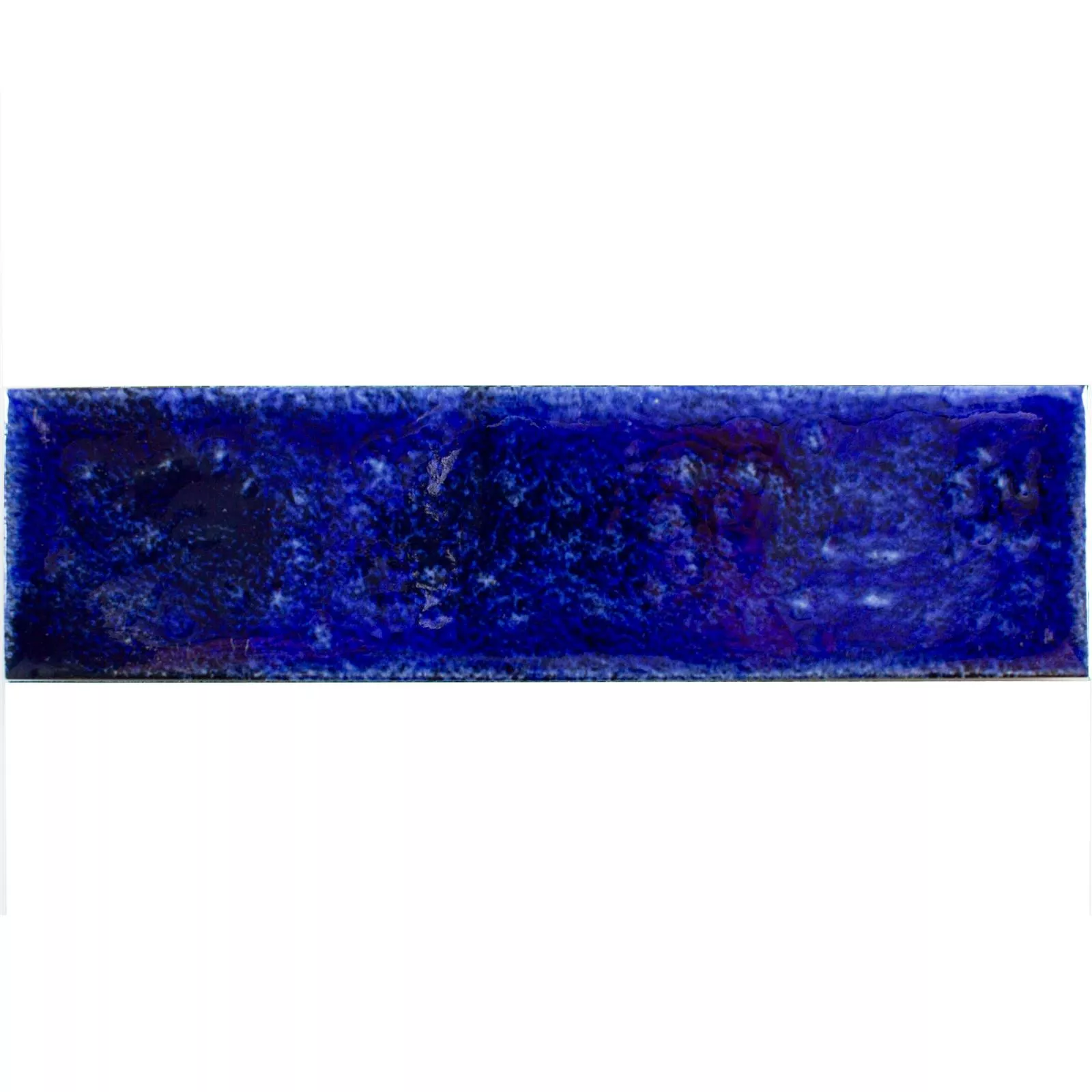 Azulejo Vanroy Ondulado 6x24cm Azul Escuro