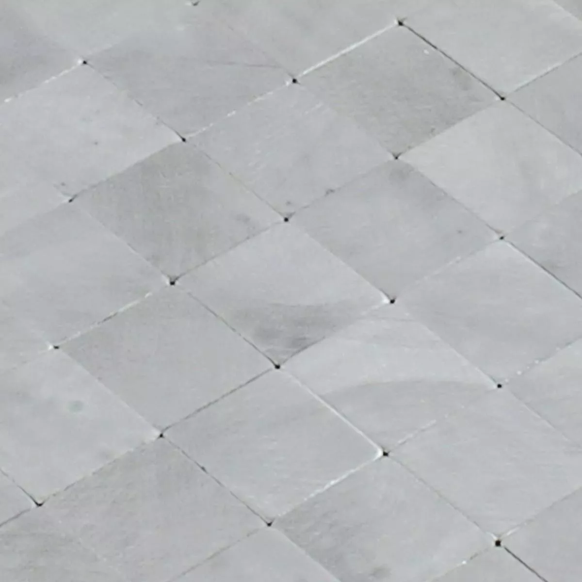 Mønster fra Metall Mosaikkfliser Alice Sølv Selvklebende