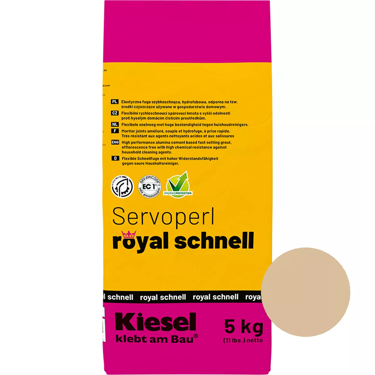 Saumaseos Servoperl Royal Schnell Sahara 5 kg