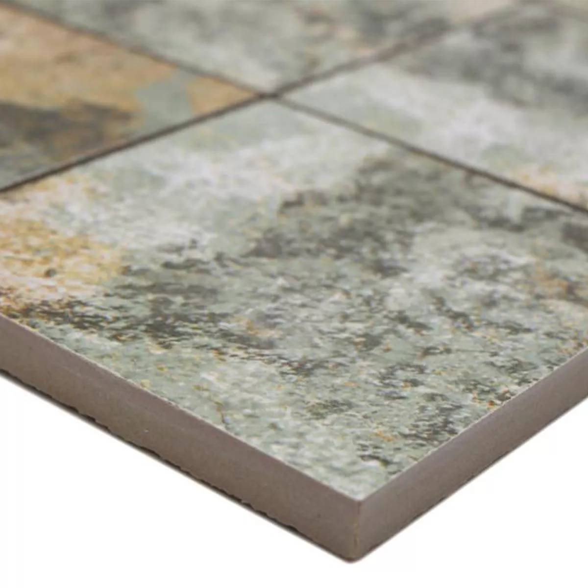 Keraaminen Mosaiikki Laatat Moonlight Ruskea Vihreä 95x95mm Keraaminen Mosaiikki Laatat Moonlight Ruskea Vihreä 95x95mm