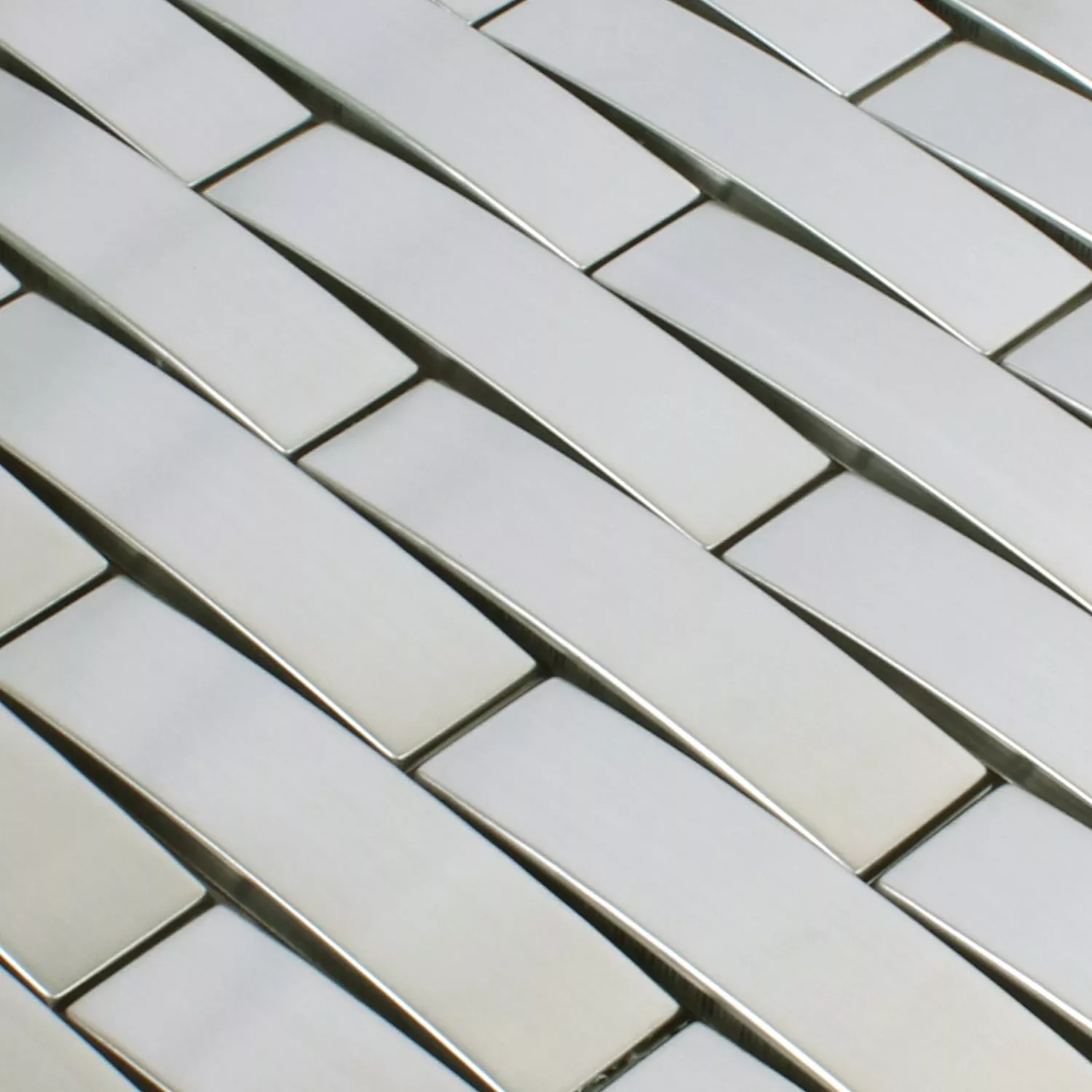 Plăci De Mozaic Oțel Inoxidabil Sandro 3D