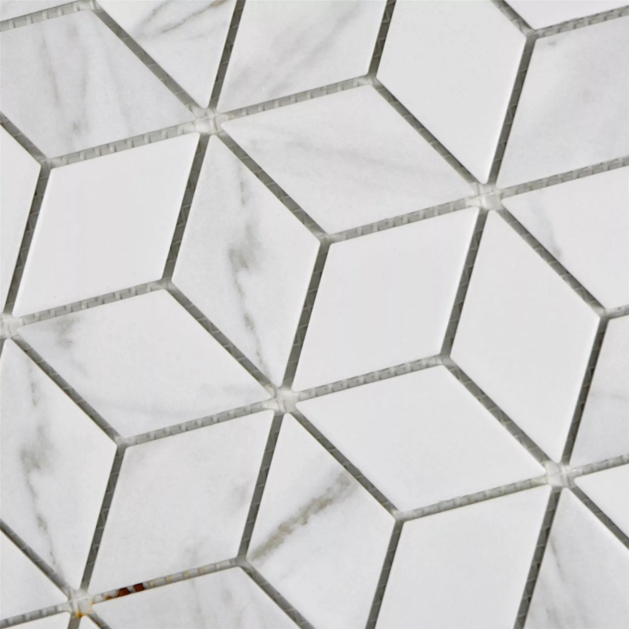 Fazekasság Mozaik Csempe Zyrus Carrara Dobókocka