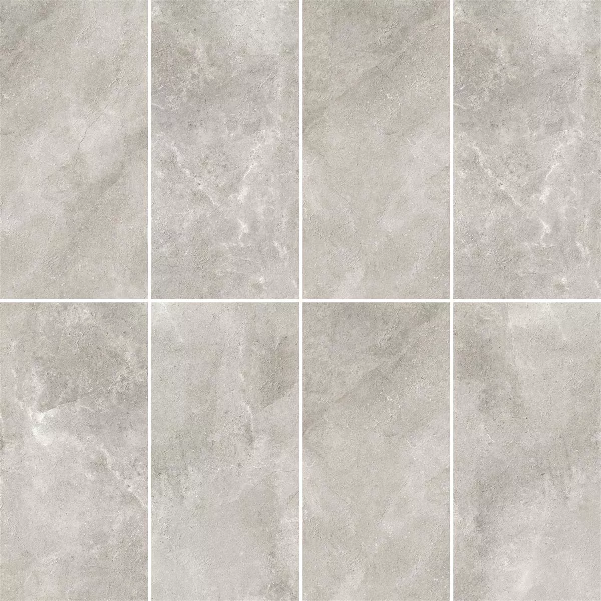 Floor Tiles Bangui Stone Optic 60x120cm Grey