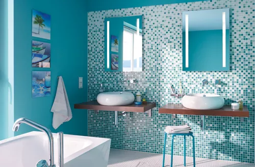 Bathroom tiles